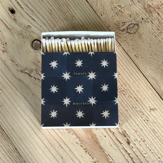 Navy Star Tile  Archivist Safety Matches