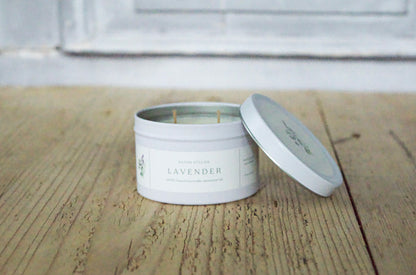 Lavender 6oz Tin candle