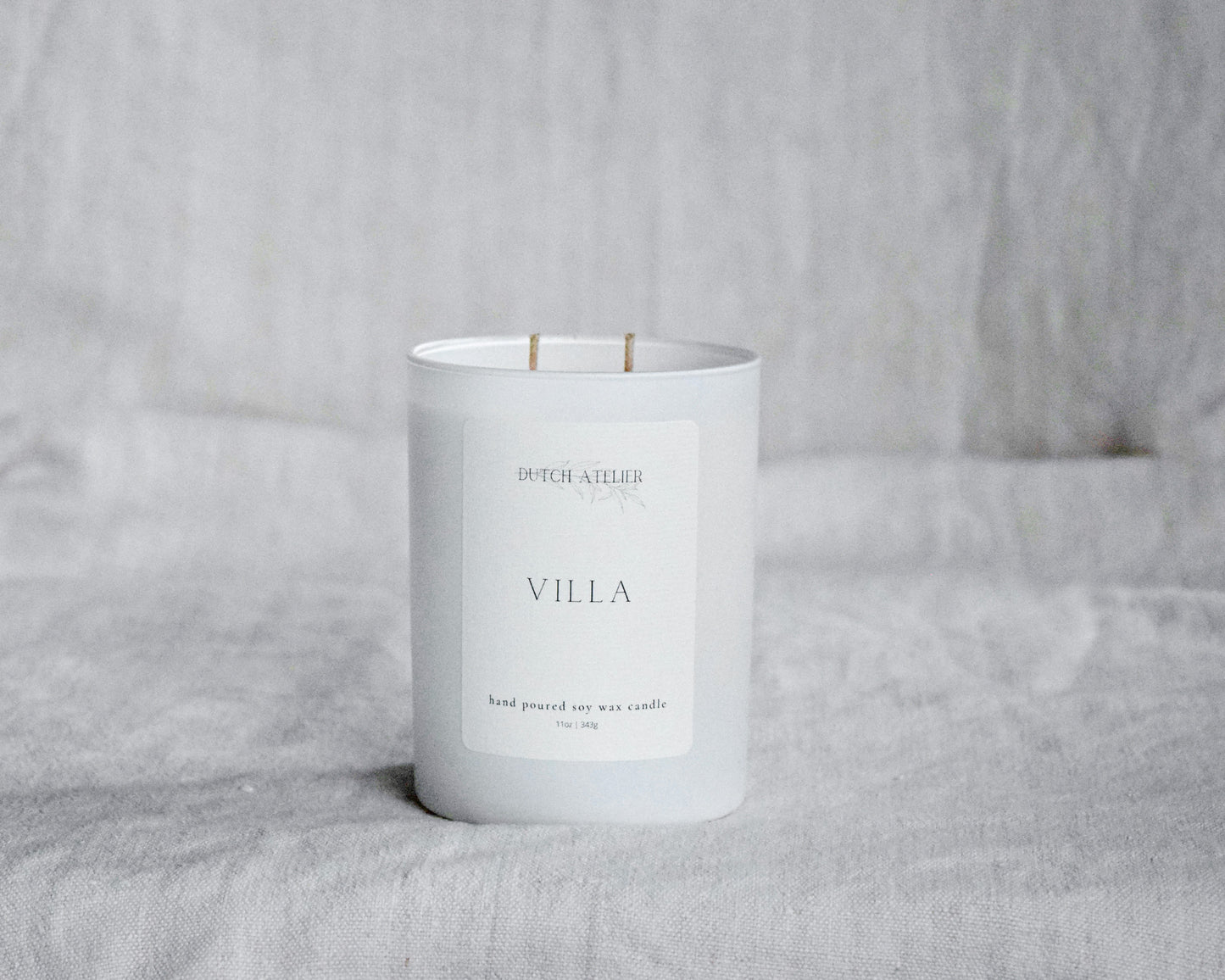 villa candle, lime candle, soy wax candle, non-toxic, clean fragrance, cruelty free